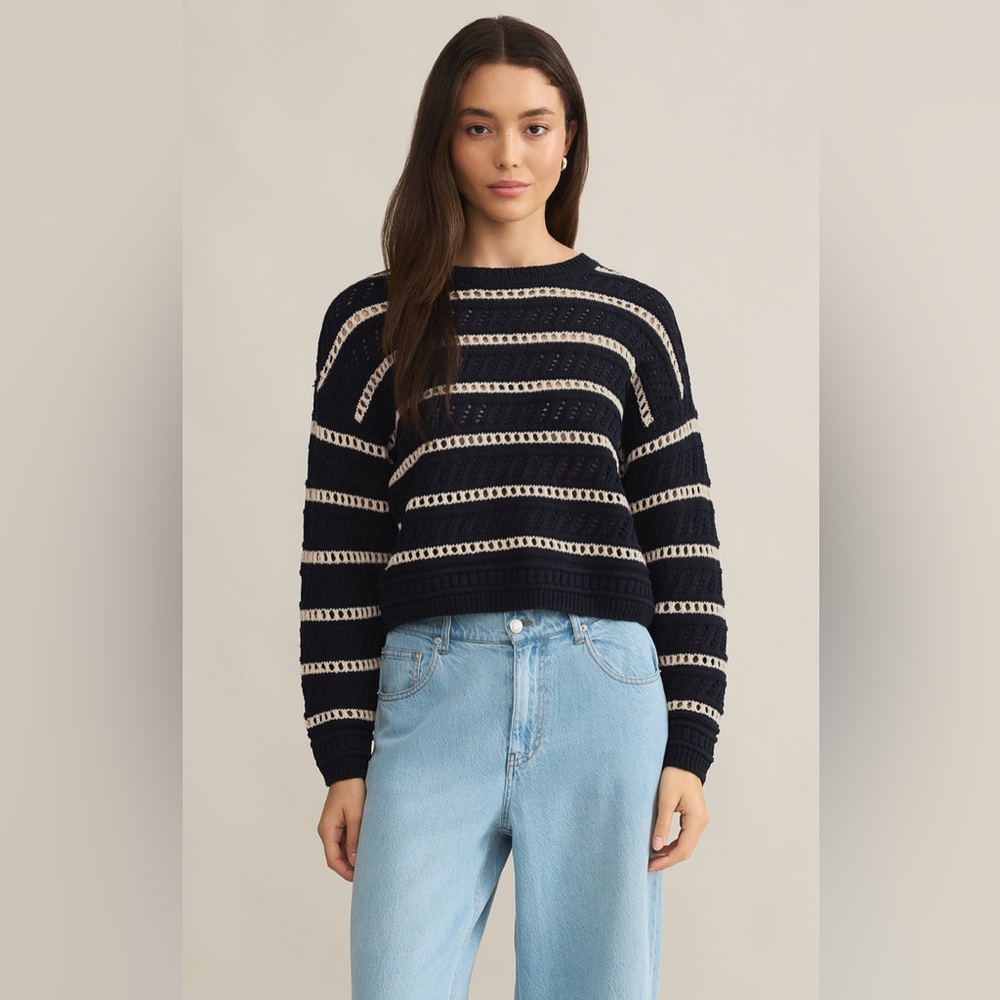 NWT Z Supply Estero stripe sweater XS
